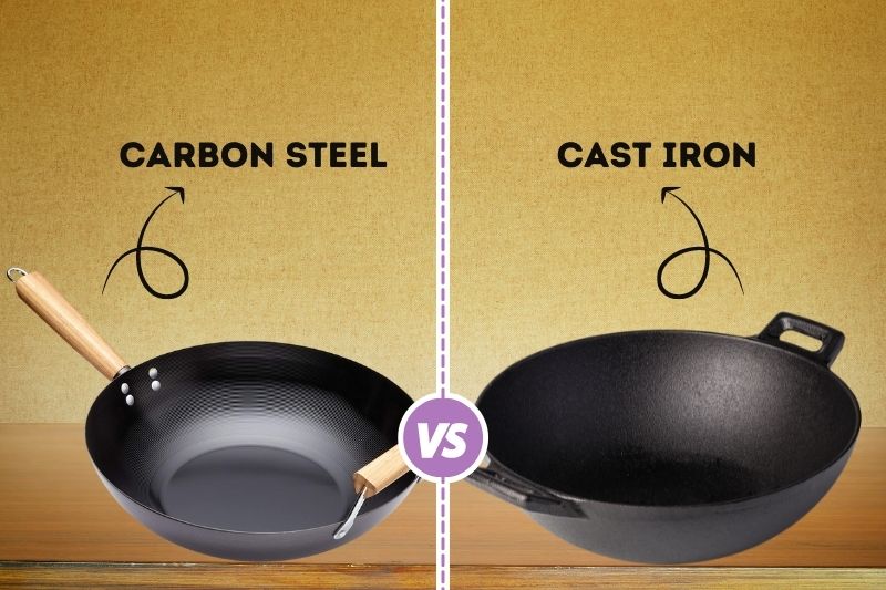 Cast Iron Vs Carbon Steel Wok